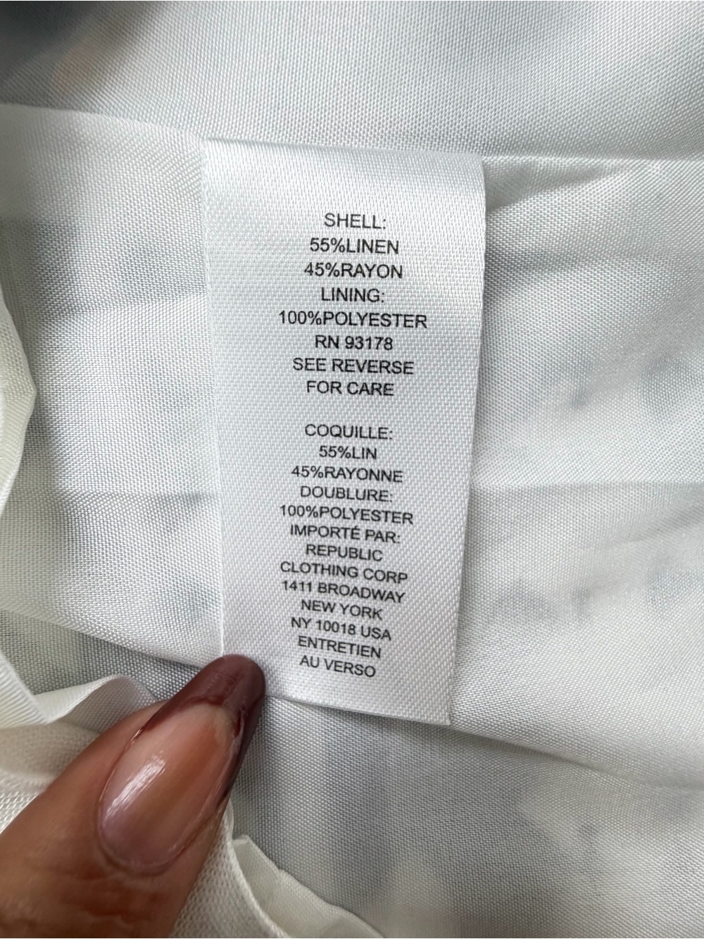 NWT Tahari White Black Geo Pattern Linen Blend Midi Maxi Skirt Size Medium - Picture 11 of 15